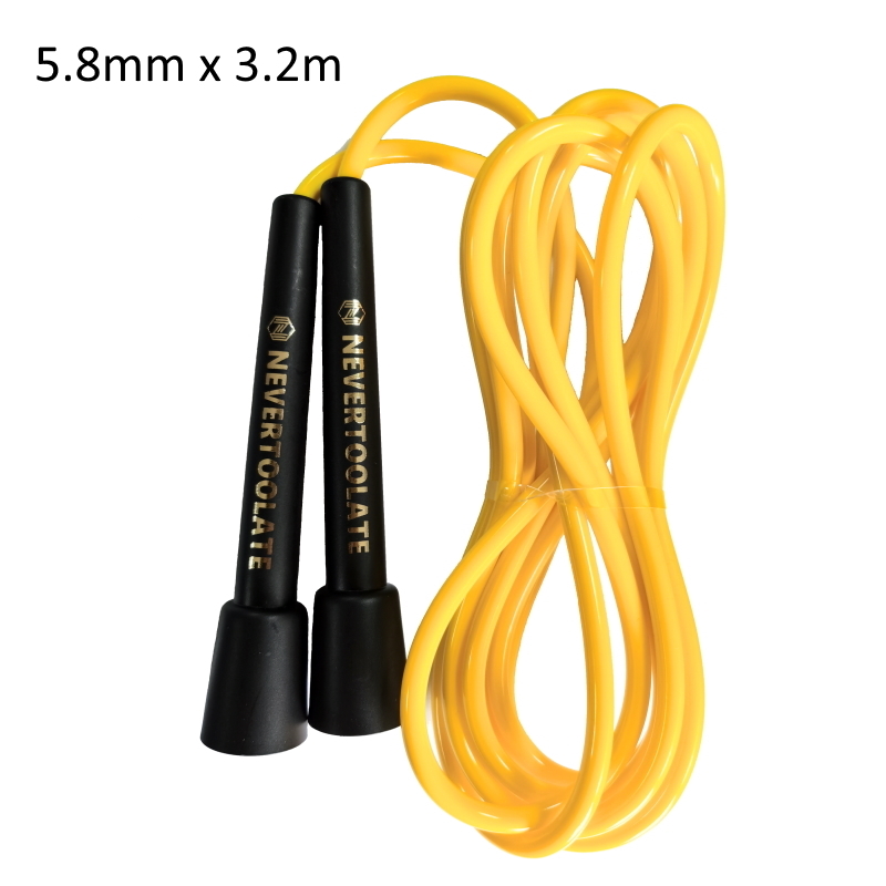 Speed Skipping Rope - NEVERTOOLATE 143 gram 5.8mm çap 10.5ft