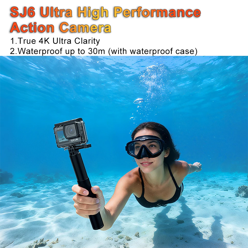 SJCAM Aksiyon Kamerası SJ6 Ult - Outdoor Sport Live incelemesi ve fiyatı