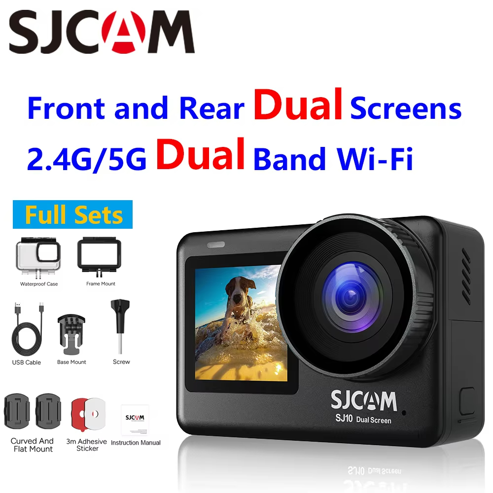 SJCAM SJ10 Pro Hareket Kameras - Outdoor Sport Live incelemesi ve fiyatı